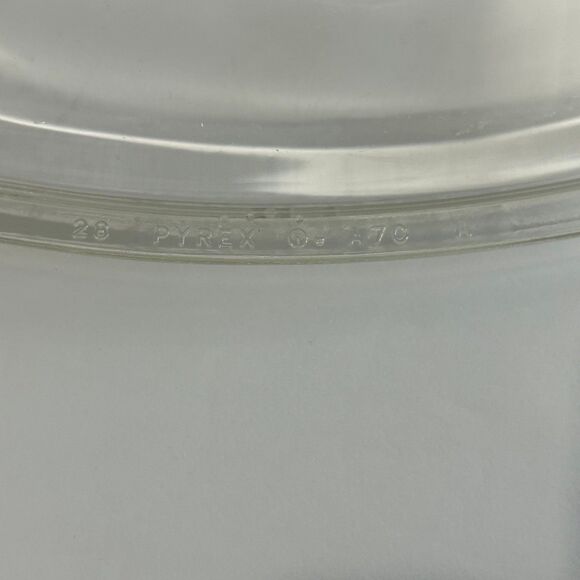 Vintage CorningWare A-1.5-B Casserole Dish with Lid Shadow Iris Pattern USA - Picture 12 of 12